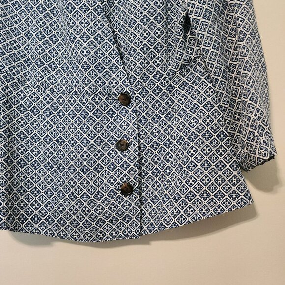 New J.Jill Wearever collection jacket blazer sz XS lightweight button front - Picture 2 of 12